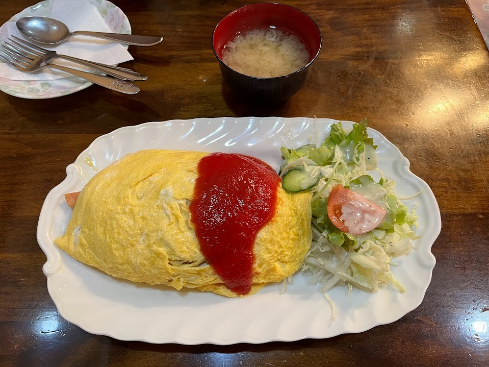 東京都內大學／神社紀錄：慶應大附近的日式洋食餐廳Grace（グレース）的蛋包飯