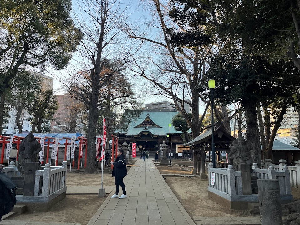 東京都內大學／神社紀錄：東京鬼子母神堂本殿