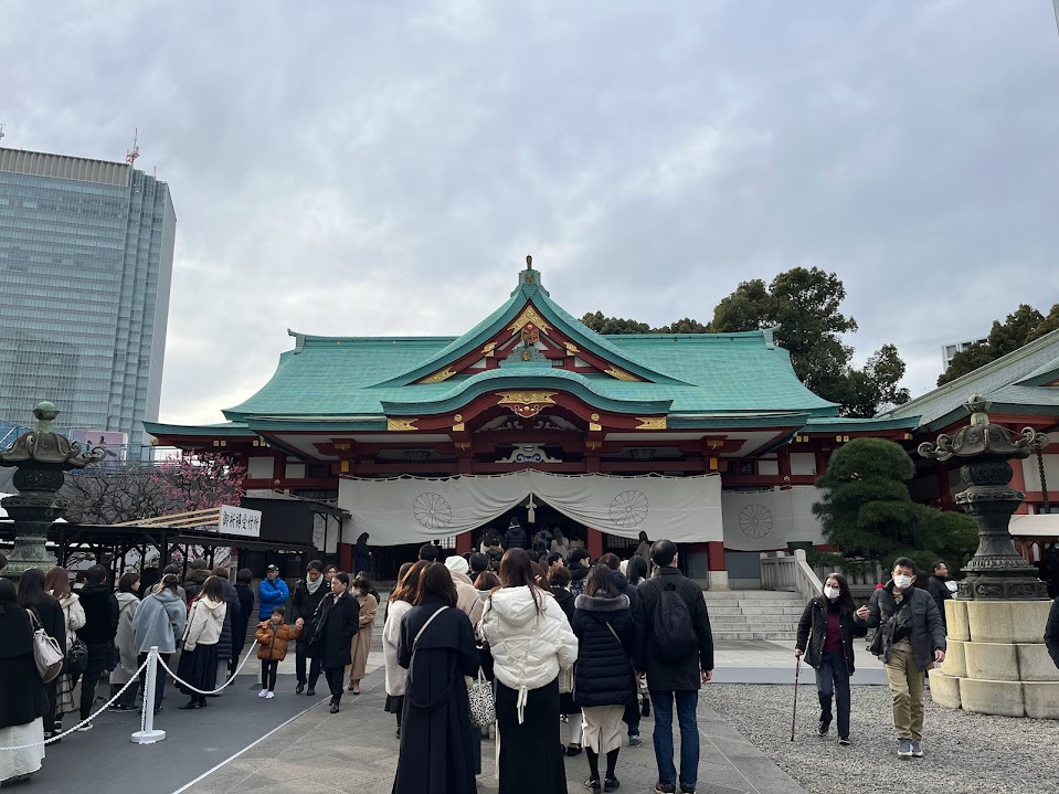 東京都內大學／神社紀錄：東京日枝神社本殿