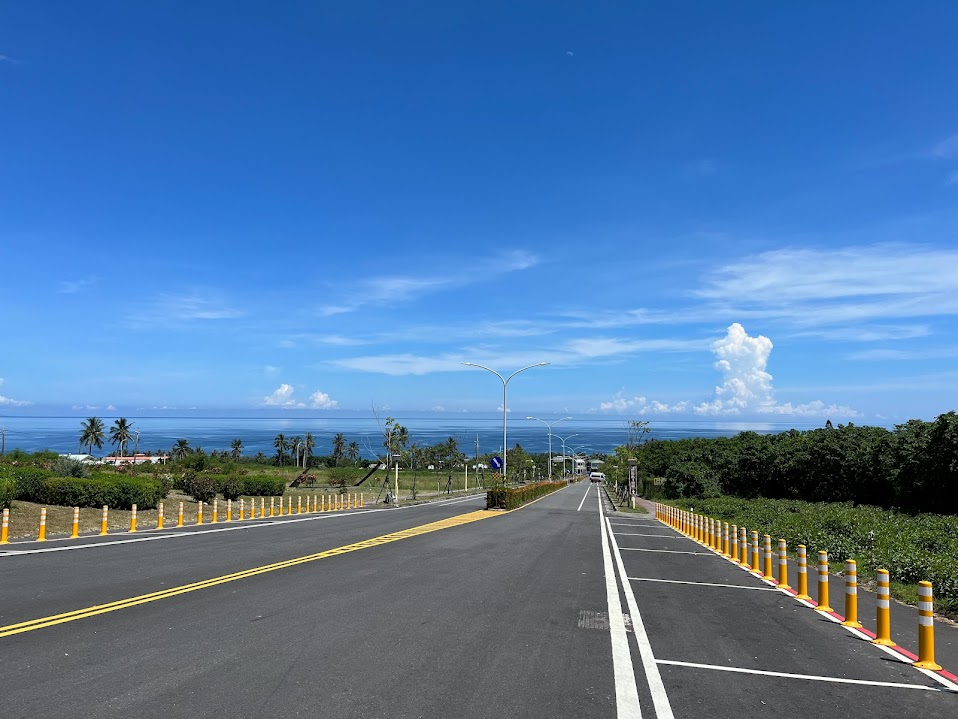 太麻里車站望出去的景色